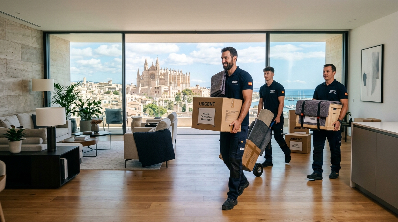 Mudanzas urgentes en Palma de Mallorca