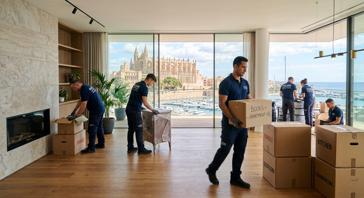 Vaciado de pisos y locales en Palma
